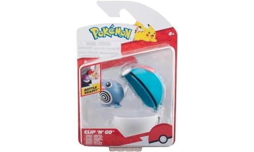 Pokemon Clip N GO Poliwag MIT Lure Ball von Pokémon