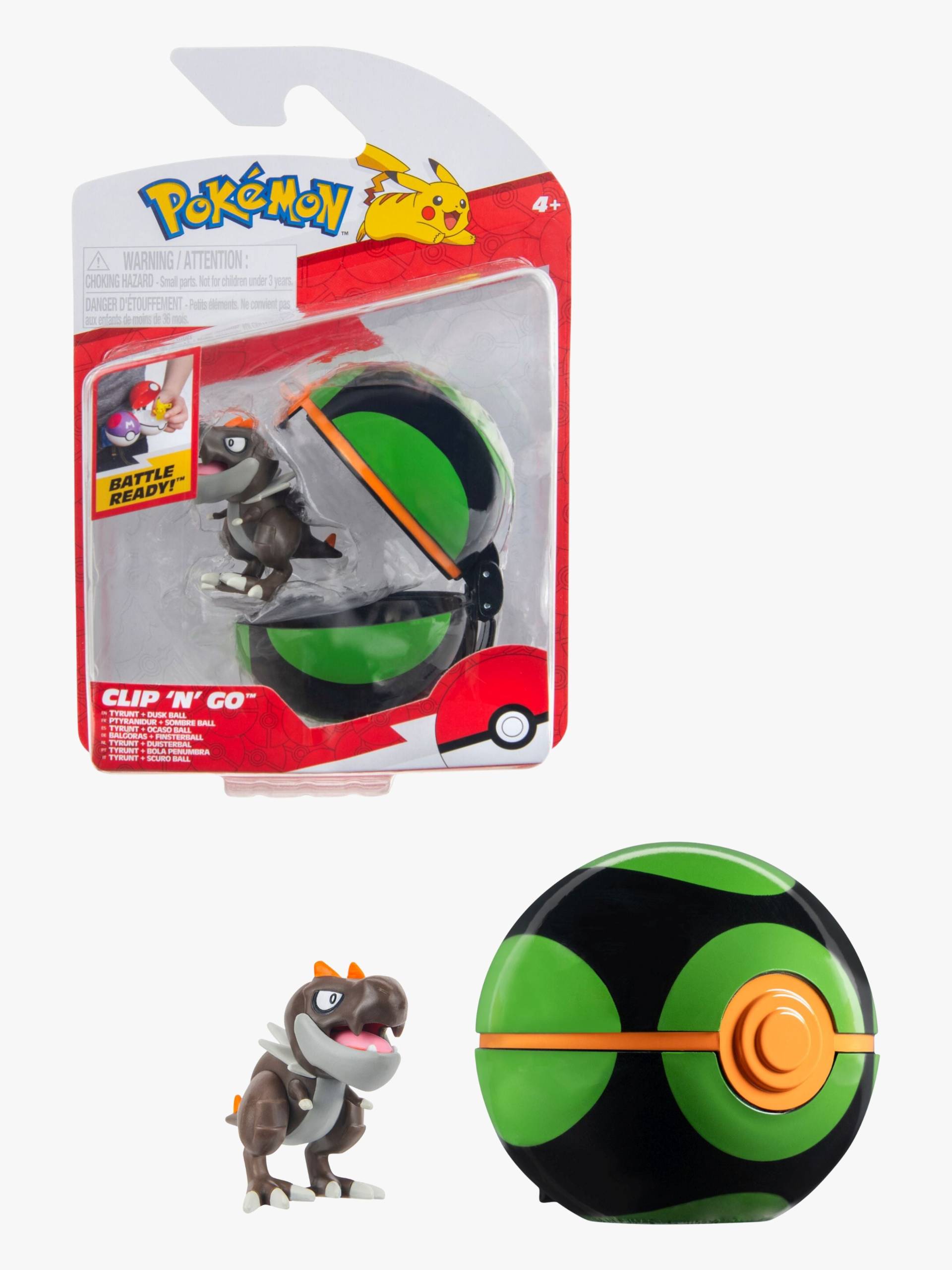 Pokémon Clip 'N' Go Spielzeugset Balgoras mit Dusk Ball Pokémon Clip 'N' Go Spielzeugset Balgoras mit Dusk Ball von Pokémon