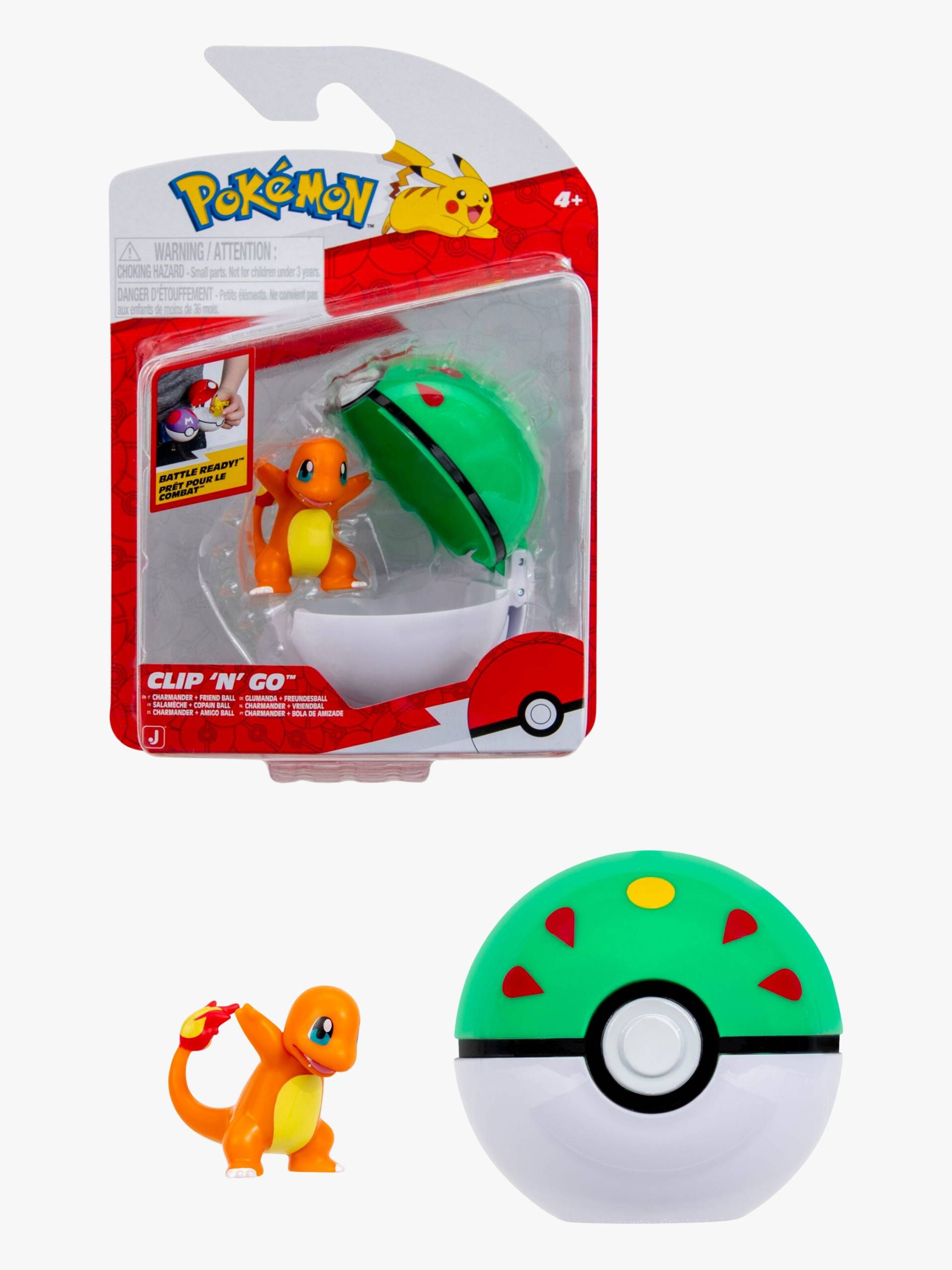 Pokémon Clip 'N' Go Spielzeugset Glumanda mit Friend Ball Pokémon Clip 'N' Go Spielzeugset Glumanda mit Friend Ball von Pokémon
