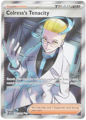 Pokemon Colress's Tenacity 087/064 - Shrouded Fable - Ultra Rare Full Art - Einzelkarte von Pokémon