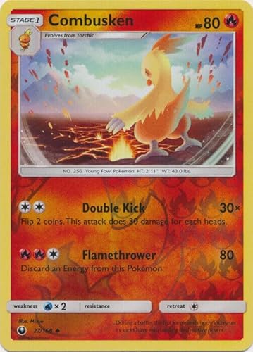 Pokemon - Combusken 27/168 - Himmlischer Sturm - Reverse Holo - Einzelkarte von Pokémon