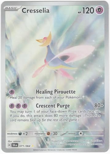 Pokemon Cresselia 071/064 - Shrouded Fable - Illustration Rare IR - Einzelkarte von Pokémon