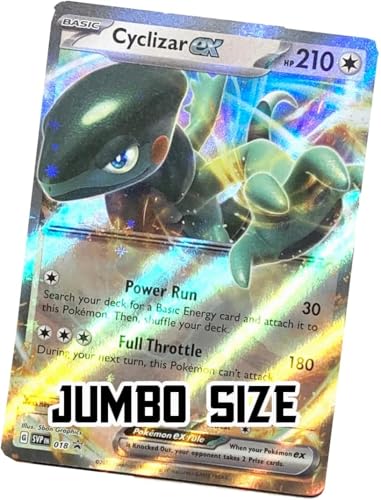 Pokemon - Cyclizar ex - SV018 - **Jumbo** Black Star Promo - Oversize von Pokémon