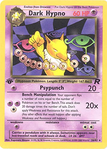 Pokemon - Dark Hypno (26) - Team Rocket - 1st Edition von Pokémon