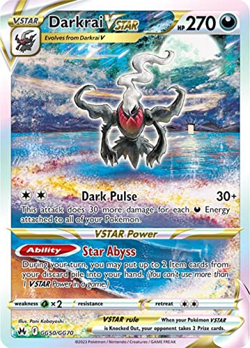 Pokemon - Darkrai VStar GG50/GG70 - Crown Zenith - Galarian Gallery - Ultra Rare Alternate Art von Pokémon