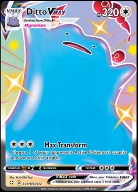 Pokemon - Ditto VMAX SV119/SV122 - Shining Fates - Shiny Vault - Card von Pokémon