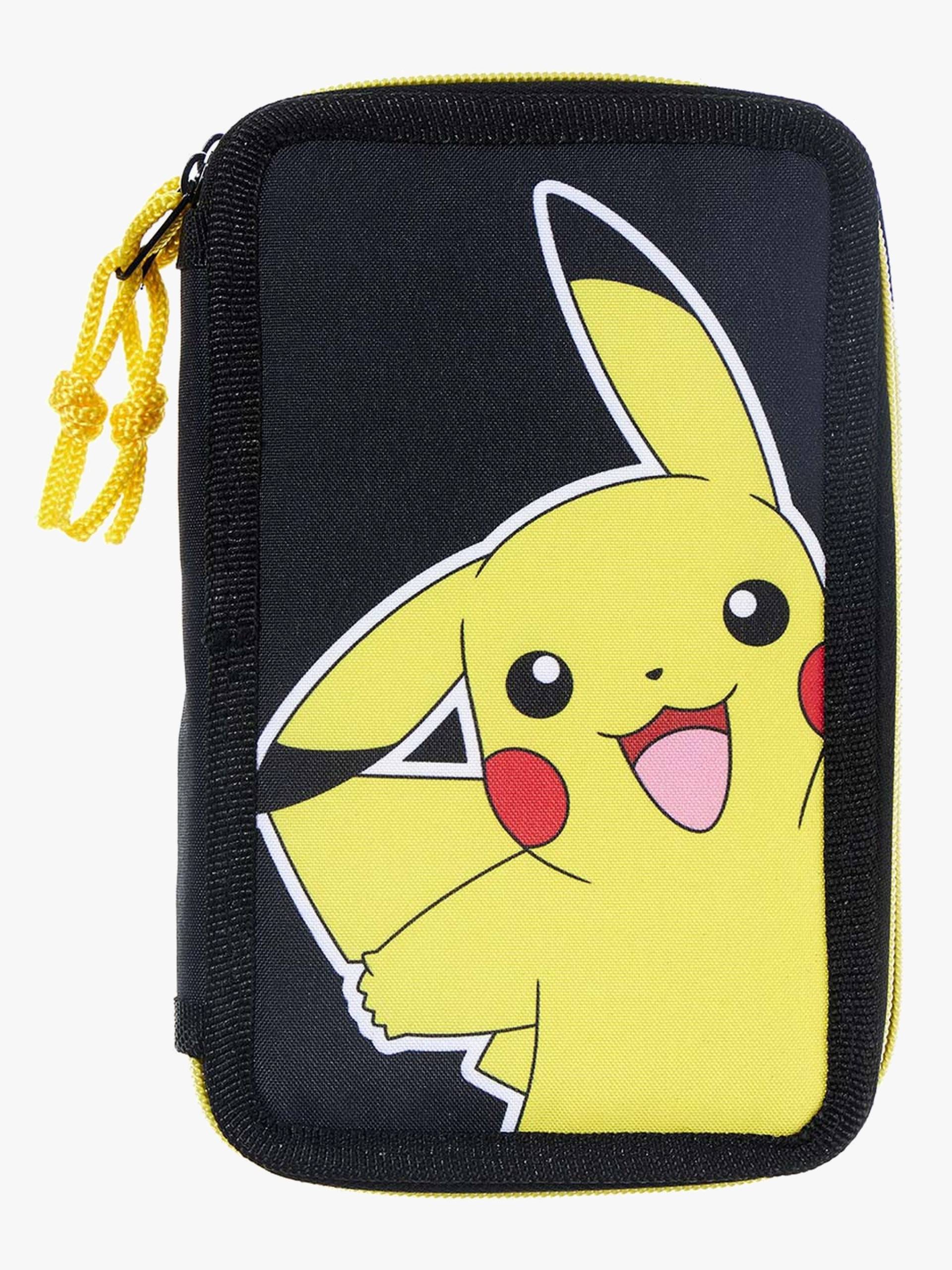 Pokémon Doppel-Federmäppchen, Schwarz Pokémon Doppel-Federmäppchen, Schwarz von Pokémon