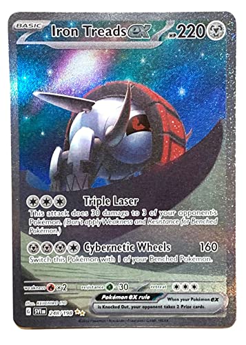 Pokemon - Eisenmatten ex 248/198 - Scarlet & Violet - Special Illustrator Rare - Holo Full Art von Pokémon