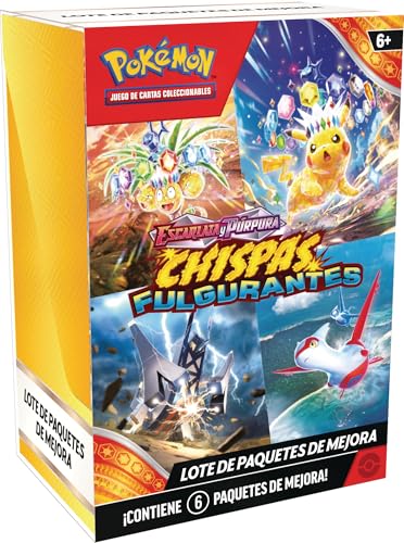 Pokémon Escarlata y Púrpura-Chispas Fulgurantes Juego de Cartas Coleccionables Sammelkartenspiel, bunt von Pokémon