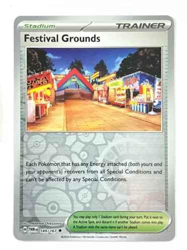 Pokemon Festival Grounds 149/167 - Twilight Maskerade - Reverse Foil Card - Rev Holo von Pokémon