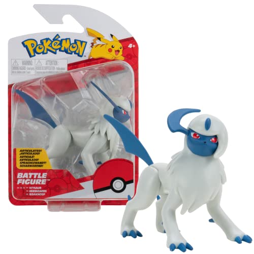 Pokémon Pokemon Figur Absol – 8 cm Kamppfigur - Neueste Welle 2022 - Offiziell Lizenziert Pokemon Spielzeug von Pokémon