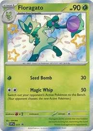 Pokemon Floragato SVP 077 - Paldean Fates Schwarzer Stern Promo - Glänzendes Pokemon - ultra selten von Pokémon