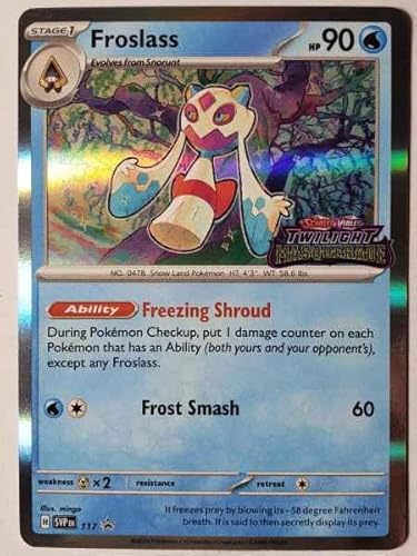 Pokemon Froslass SVP 117 - Twilight Maskerade - Build & Battle Black Star Promo von Pokémon