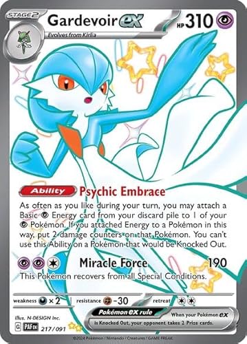 Pokemon Gardevoir 217/091 - Paldean Fates - Full Art - Ultra Rare von Pokémon