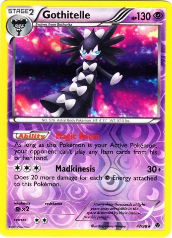 Pokemon - Gothitelle (47) - Emerging Powers - Reverse Holo von Pokémon