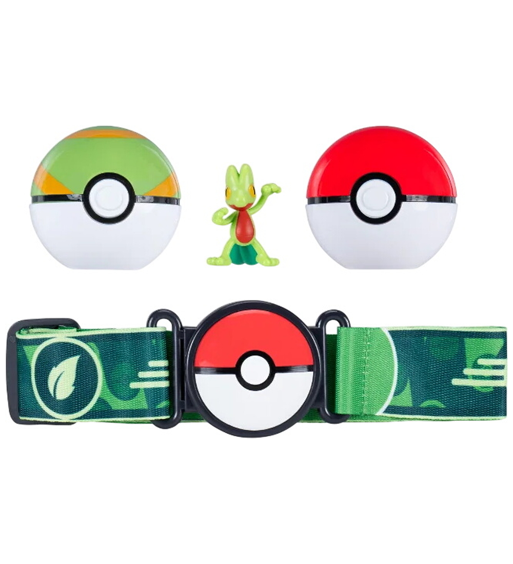 Pokémon Gürtelset - Clip 'N' GO - Treecko - Pokémon - One Size - Spielzeugfiguren Pokémon Gürtelset - Clip 'N' GO - Treecko - Pokémon - One Size - Spielzeugfiguren von Pokémon