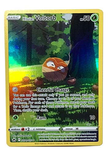 Pokemon - Hisuian Voltorb GG01/GG70 - Crown Zenith - Galarian Gallery - Holo Rare Card von Pokémon