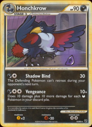 Pokemon - Honchkrow (16/90) - HS Undaunted von Pokémon