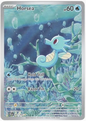 Pokemon Horsea 067/064 - Shrouded Fable - Illustration Rare IR - Einzelkarte von Pokémon