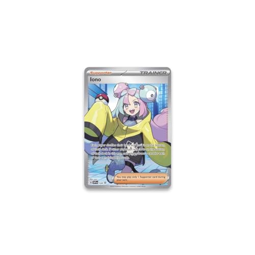 Pokemon - Iono Full Art - SVP 124 - Black Star Promo - Folien Einzelkarte von Pokémon