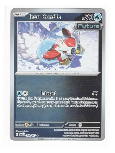 Pokemon Iron Bundle 062/167 - Twilight Maskerade - Reverse Foil Card - Rev Holo von Pokémon