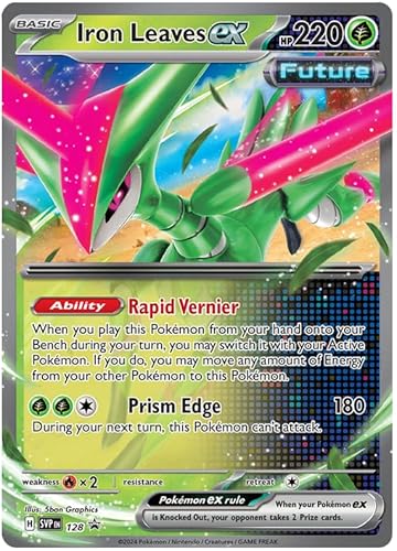 Pokemon Iron Leaves ex - SVP 128 - Black Star Promo - Holofoil - Einzelkarte von Pokémon