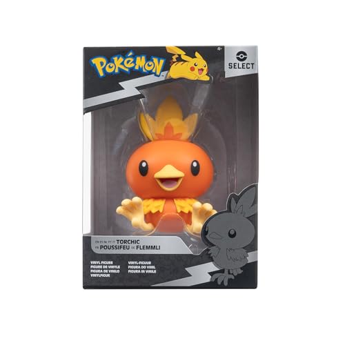 Jazwares Pokemon Select Torchic Vinyl Figur, 10 cm Größe Jazwares Pokemon Select Torchic Vinyl Figur, 10 cm Größe von Pokémon