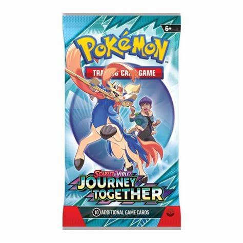 Pokemon Journey Together – Einzel-Booster-Pack – 10 Karten – Packkunst kann variieren Pokemon Journey Together – Einzel-Booster-Pack – 10 Karten – Packkunst kann variieren von Pokémon