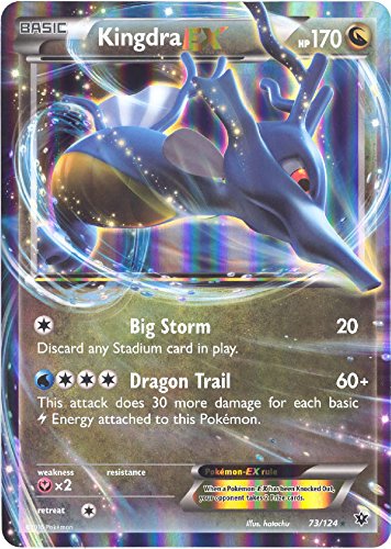 Pokemon KIngdra EX 73/124 Jumbo Fates Collide Promo Pokemon Karten von Pokémon