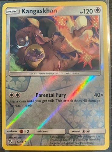 Pokemon - Kangaskhan 47/68 - Hidden Fates - Reverse Foil Einzelkarte von Pokémon