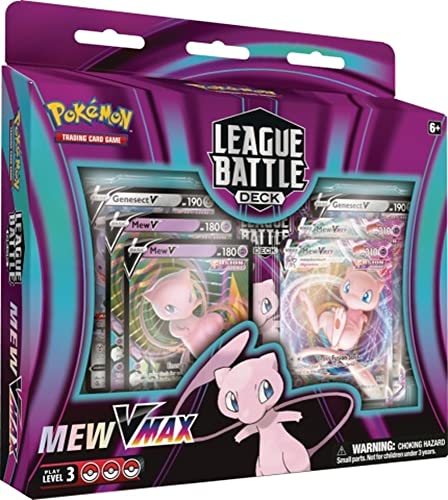 Pokemon Kartenspiel Spezielle Verpackung MAZZO LEGA KÄMPFE In Italienisch MEW V-MAX von Pokémon