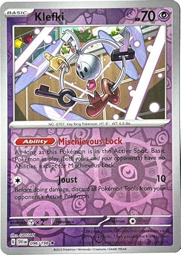 Pokemon Klefki 096/198 - SV1 Scarlet Violet - Reverse Foil - Einzelkarte von Pokémon