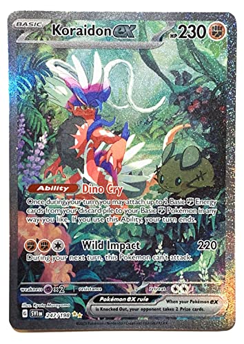 Pokemon - Koraidon ex 247/198 - Scarlet & Violet - Special Illustrator Rare - Holo Full Art von Pokémon