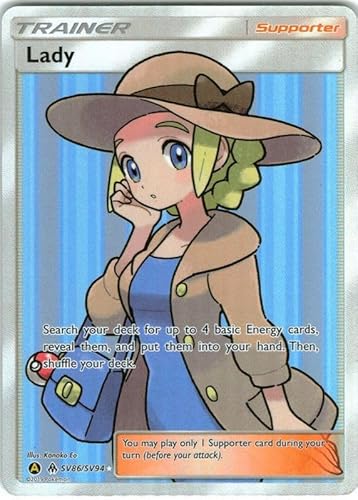 Pokemon Lady SV86/SV94 - Hidden Fates - Shiny Vault - Full Art Holo - Einzelkarte von Pokémon