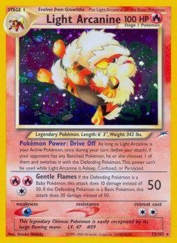 Pokemon - Light Arcanine (12) - Neo Destiny - Holo von Pokémon