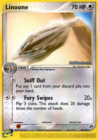 Pokemon - Linoone (44) - EX Sandstorm - Reverse Holo von Pokémon