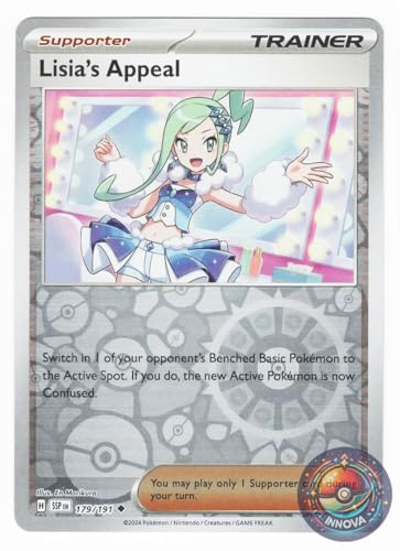 Pokemon - Lisia's Appeal 179/191 - Surging Sparks - Reverse Foil - Einzelkarte von Pokémon