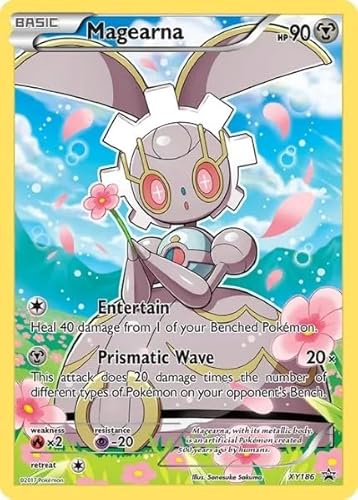 Pokemon - Magearna XY186 - Full Art - Black Star Promo - Holo-Karte von Pokémon