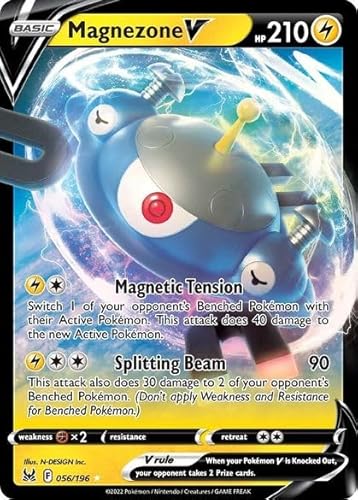 Pokemon Magnezone V - 056/196 - Lost Origin - Ultra Rare - Holo Foil Card von Pokémon