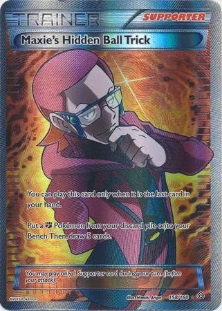 Pokemon Maxie's Hidden Ball Trick 158/160 Ultra Rare Pokemon Karte (XY Primal Clash) von Pokémon