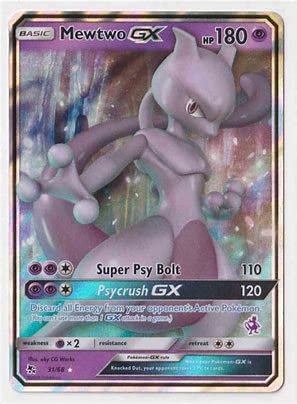 Pokemon - Mewtwo GX 31/68 - Battle Academy Ultra Rare Karte von Pokémon