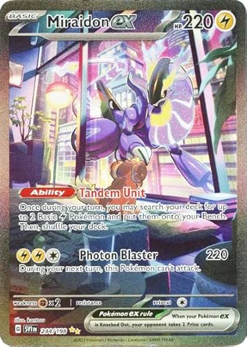 Pokemon - Miraidon ex 245/198 - Scarlet & Violet - Special Illustrator Rare - Full Art von Pokémon