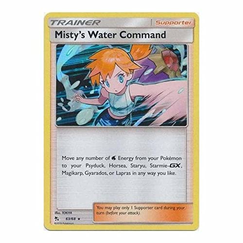 Pokemon Misty's Water Command 63/68 Holo Hidden Fates English von Pokémon