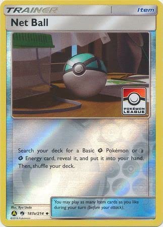 Pokemon - Net Ball - 187a/214 - Lost Thunder - League Promo - Alterate von Pokémon