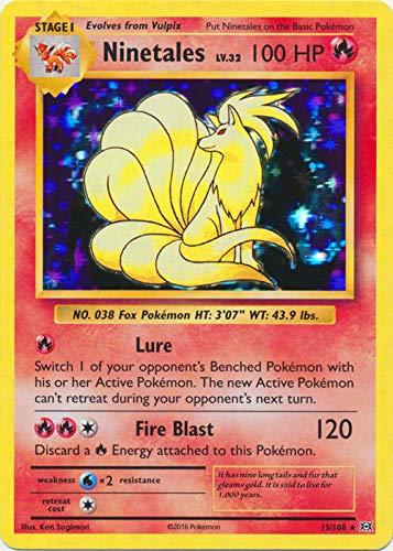 Pokemon - Ninetales (15/108) - XY Evolutions - Holo von Pokemon