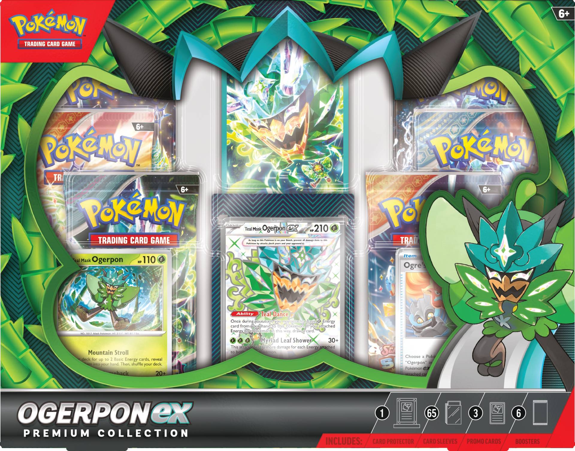 Pokémon Ogerpon EX Premium Collection Sammelkarten von Pokémon