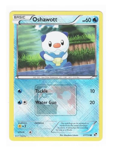 Pokemon Oshawott 27/114 - League Promo - BW Black White - Einzelkarte von Pokémon