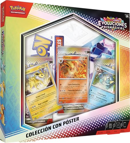 Pokémon PC10045 Colección Con póster Eevee Kartenspiel, Mehrfarbig von Pokémon