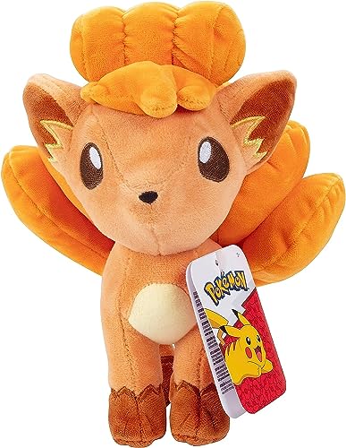 Pokémon PKW0094-20cm Plüsch - Vulpix, offizielles Plüsch von Pokémon