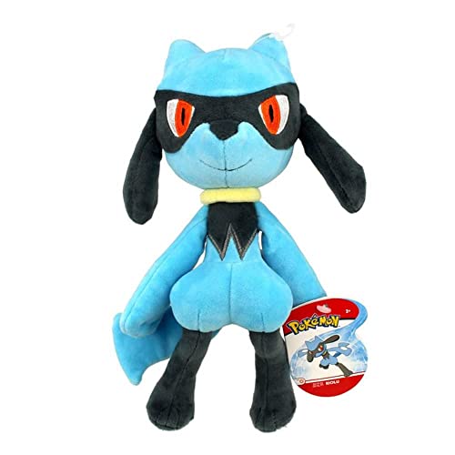 Pokemon PKW0808-20cm Plüsch - Riolu, offizielles Pokemon Plüsch von Pokémon